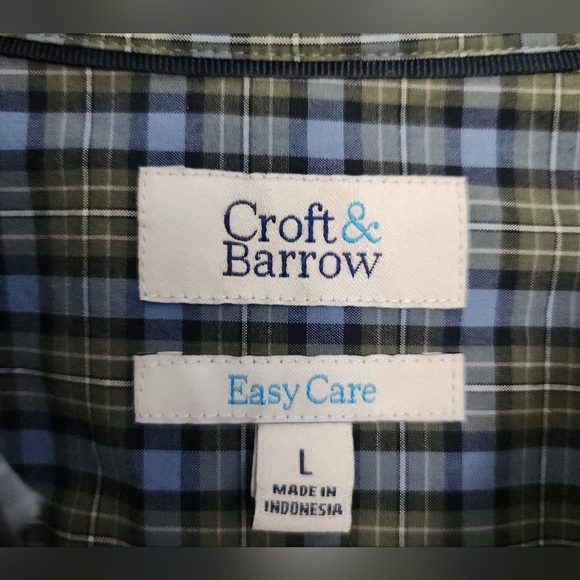 Men's long sleeve button-down, semi casual shirt - Picture 3 of 5